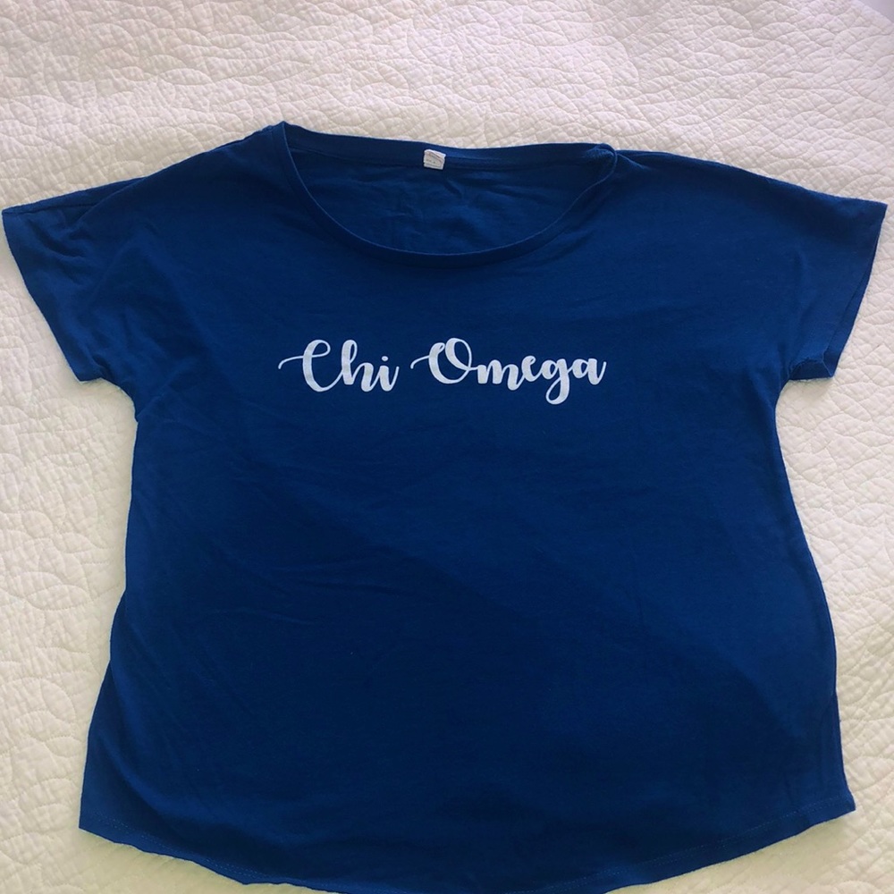 Chi Omega short sleeve tee